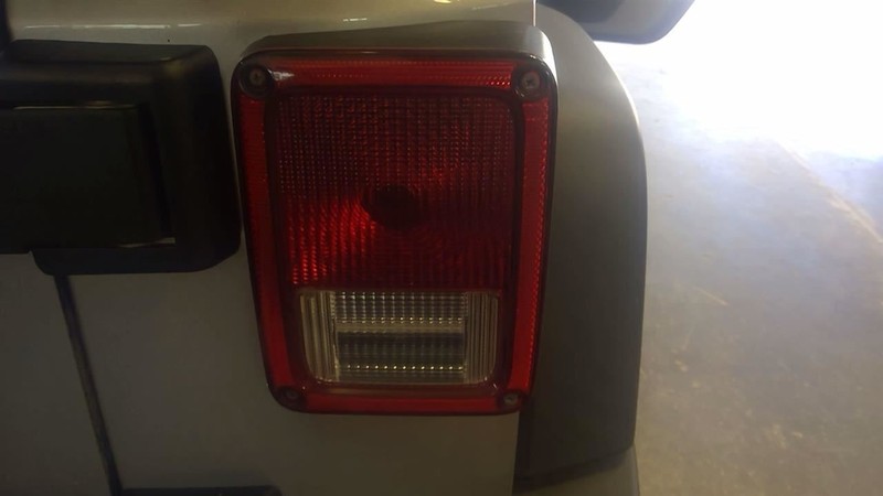 Passenger Tail Light VIN W 6th Digit Jk Body Fits 07-18 WRANGLER 3513019