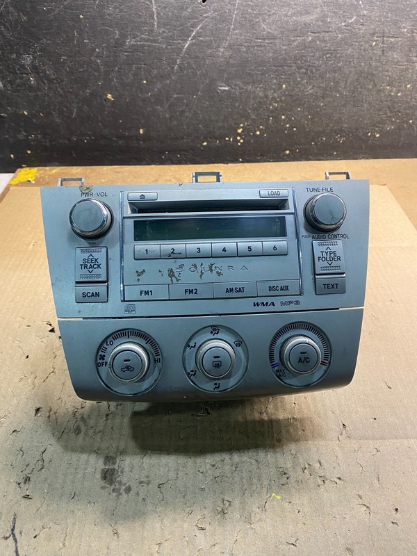 20072008 Toyota Solara Am Fm Cd Player Radio Climate Control Z5370 DG