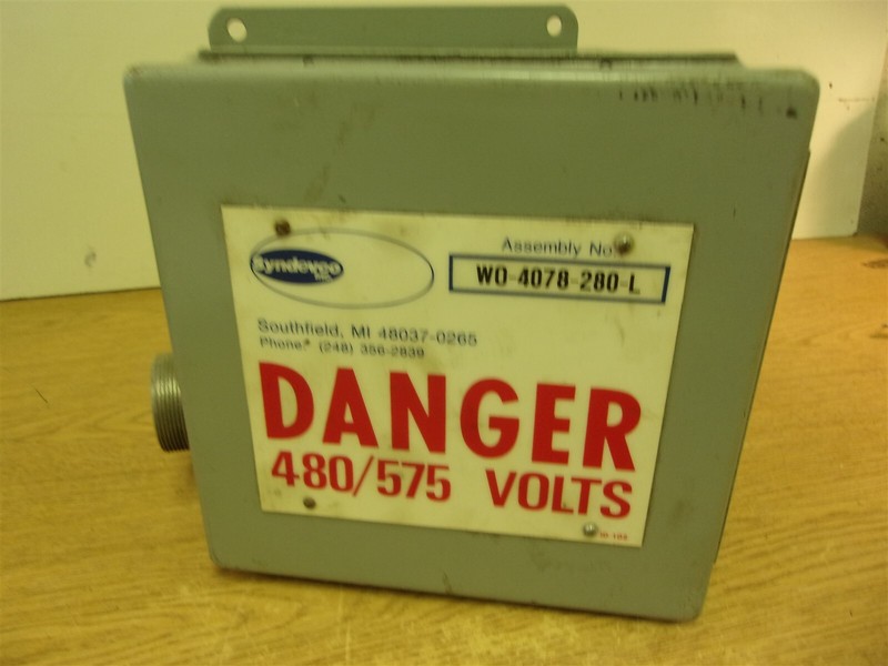 Sydevco W0-4078-280-C Power Control Box *FREE SHIPPING*