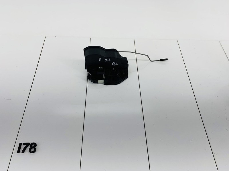 09-13 BMW X3 F25 REAR LEFT DRIVER SIDE DOOR LOCK LATCH ACTUATOR OEM