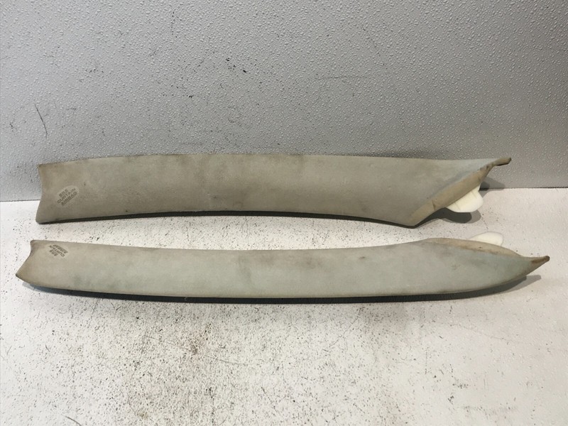 01-06 Lexus LS430 XF30 Front Left Right Side A Pillar Cover Trim OEM Tan LH05