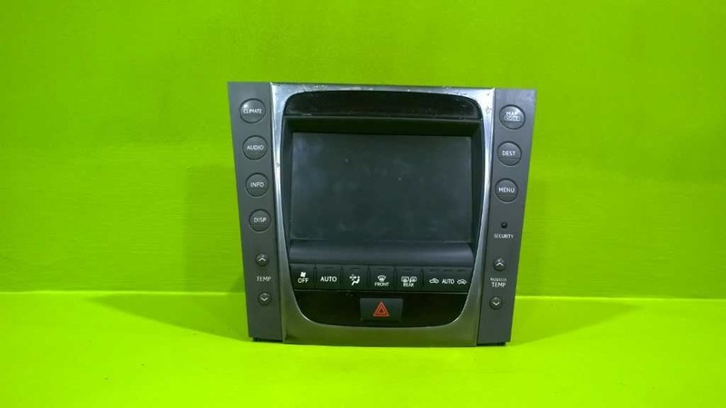 08 09 LEXUS GS350 NAVIGATION SCREEN TEMPERATURE SWITCH OEM 3107-3