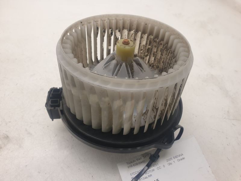05-10 TOYOTA SIENNA XLE 3.3L AT 2WD AC BLOWER MOTOR