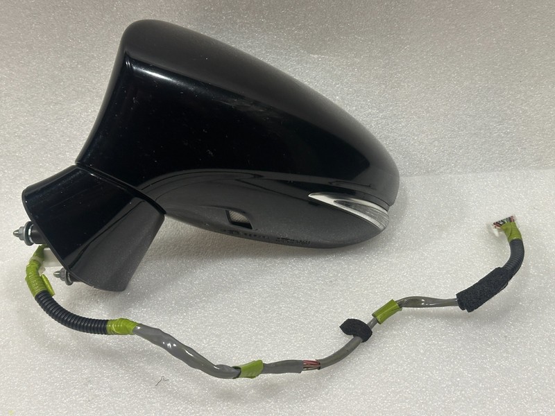 2013 LEXUS GS350 Driver Side View Mirror Power Blind Spot Alert Black OEM #990