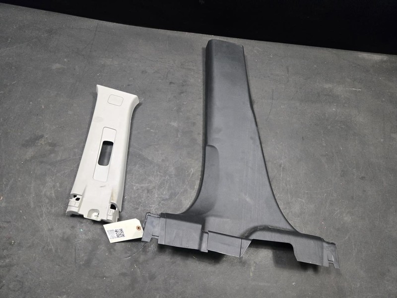 2PC Left B-Pillar Upper + Lower Trim Panels Set 2022 Nissan Rogue 2021 - 2025
