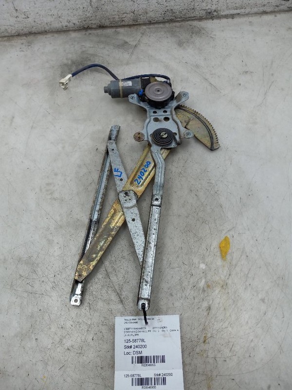 00 01 02 03 04 05 06 TOYOTA TUNDRA DRIVER FRONT WINDOW REGULATOR