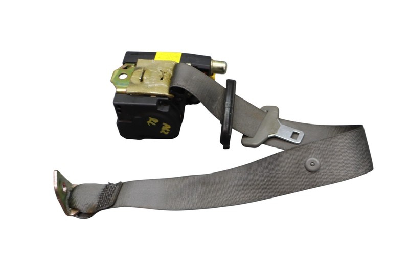 07-09 Mercedes W221 S550 Rear Left Driver Seat Belt Seatbelt Retractor Black OEM