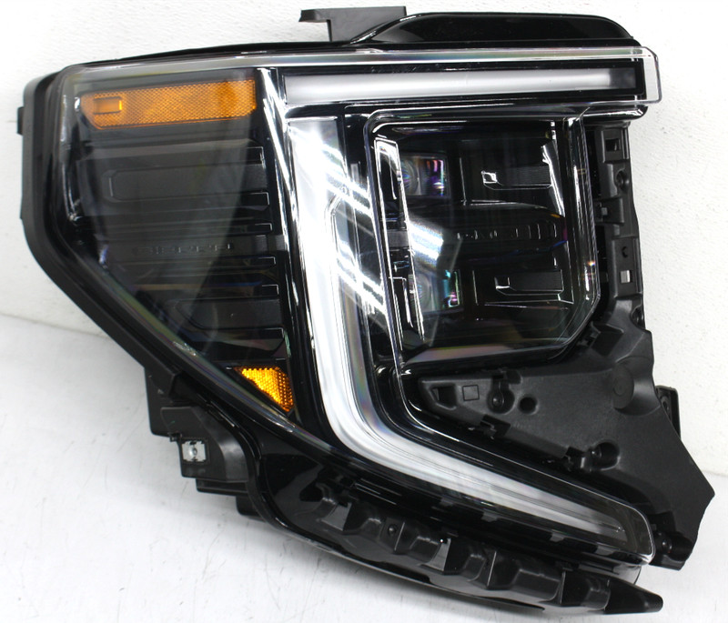 OEM Right Passenger Side LED Headlamp For GMC Sierra AT4 AT4X Dark Trim 85604124