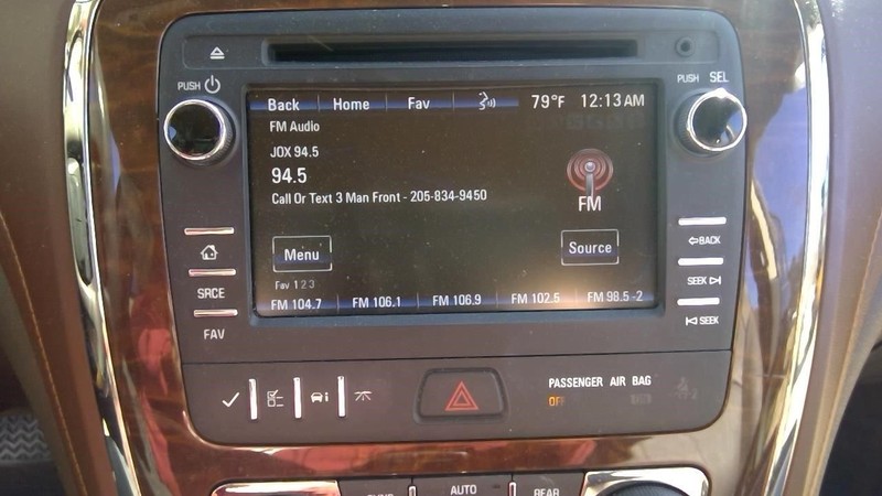 Audio Equipment Radio Opt UG4 ID 22922746 Fits 13 ENCLAVE 736220