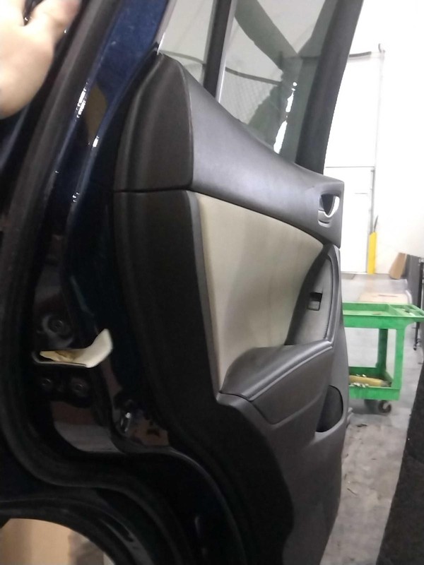 Mazda CX-5 2016 Left Rear Door Blue 178116 6015