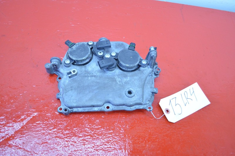 10-13 LAND ROVER LR4 5.0L ENGINE LEFT DRIVER SIDE TIMING COVER OEM