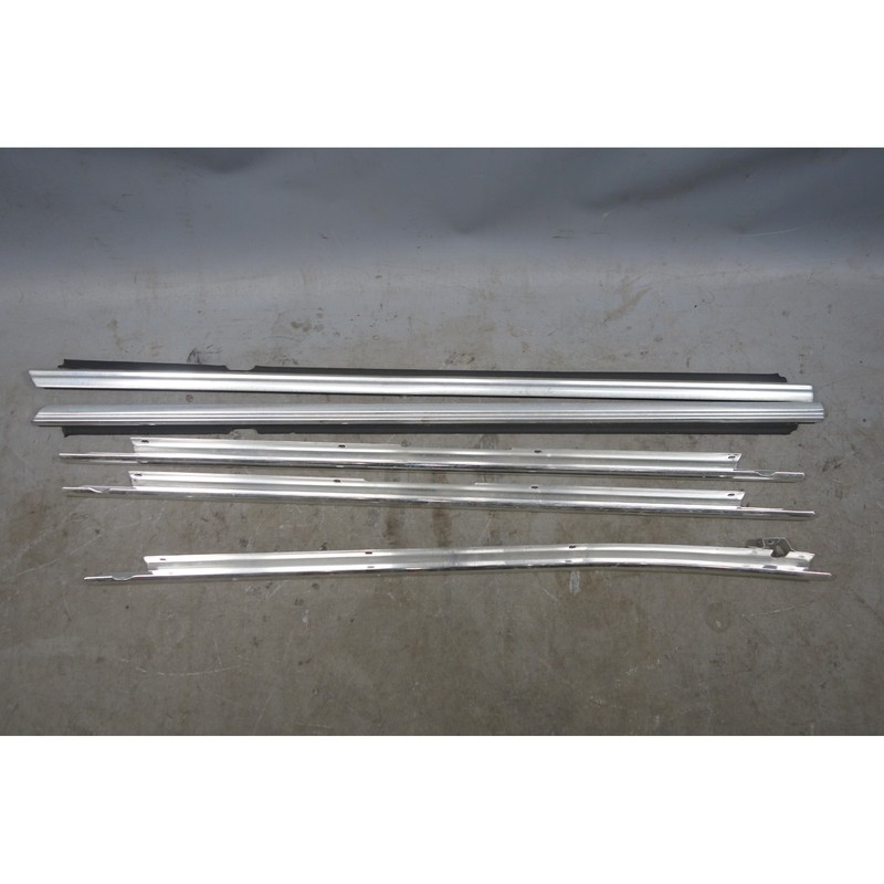 1982-1988 BWM E28 5-Series INCOMPLETE Factory Chrome Door Trim Set OEM