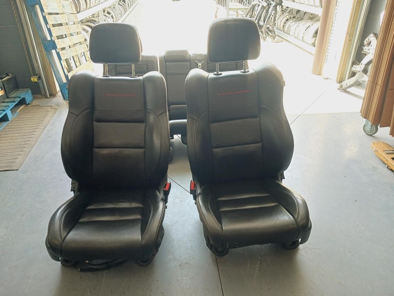 14-'22 JEEP GRAND CHEROKEE Trailhawk complete seat set black leather power OEM