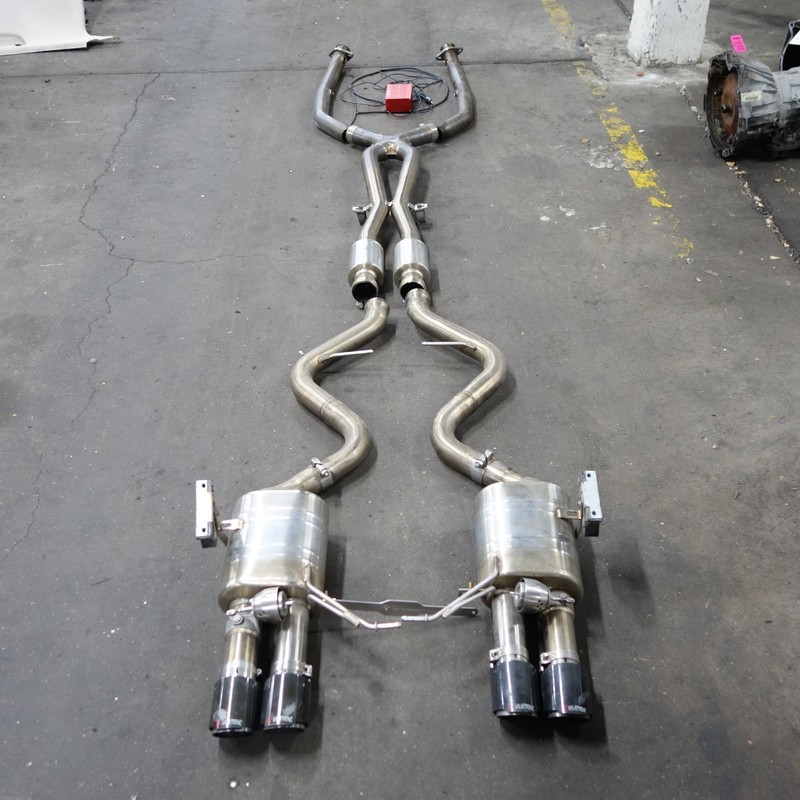 08-13 BMW E9x M3 Valvetronic Valved Sport Exhaust System V2 Stainless Steel