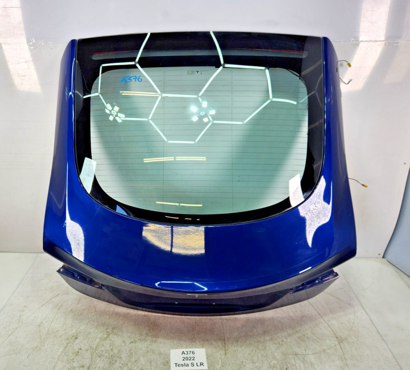 ✅ 21-25 OEM Tesla Model S Rear Tailgate Liftgate Hatch Trunk Lid Blue PPSB*