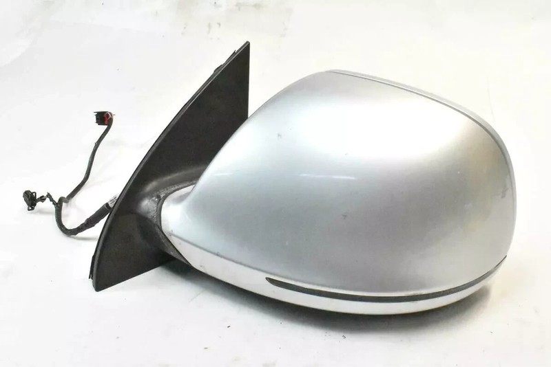 07-09 AUDI 4L Q7 Left Driver Side Rear View Door Mirror W/O Blind Spot OEM