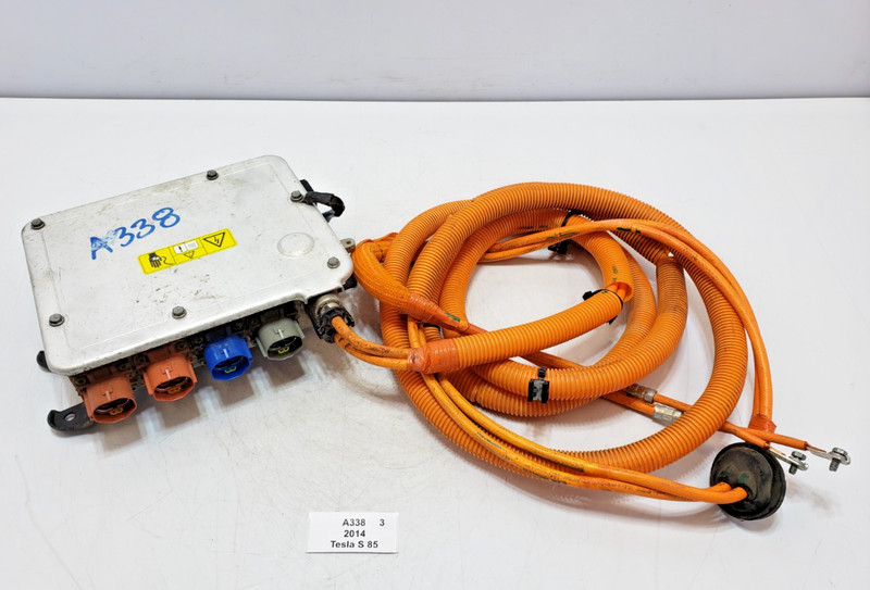 ✅12-16 OEM Tesla Model S Front High Voltage Junction Box Distribution W/ Harness