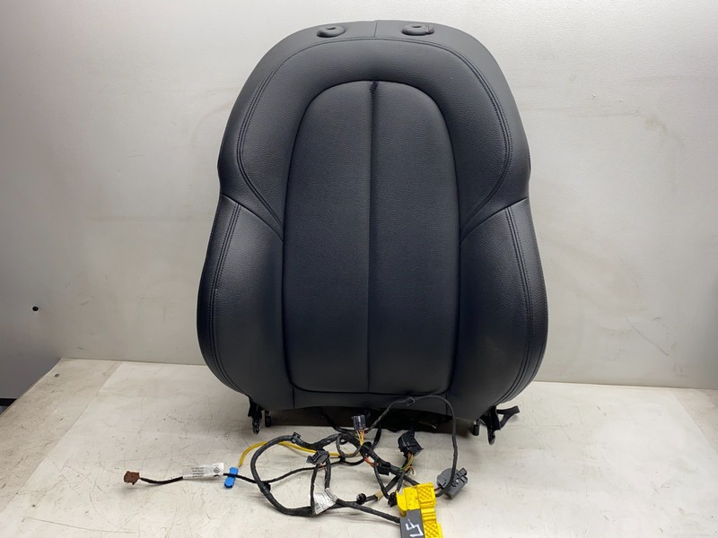 2016-2019 BMW X1 LEFT DRIVER SIDE M SPORT FRONT SEAT UPPER PORTION BLACK LEATHER