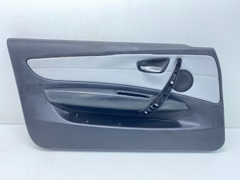 08-13 BMW E82 E88 128 135 Front Left Driver Side Door Cover Panel Trim Gray OEM✅