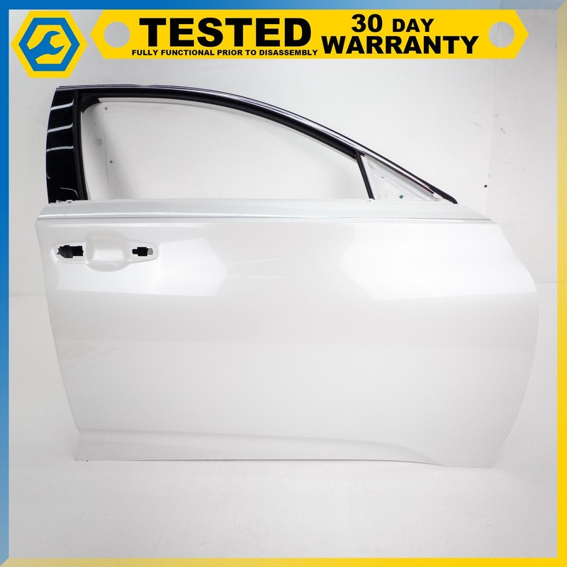 18-22 HONDA ACCORD FRONT RIGHT PASSENGER SIDE DOOR SHELL PLATINUM WHITE OEM