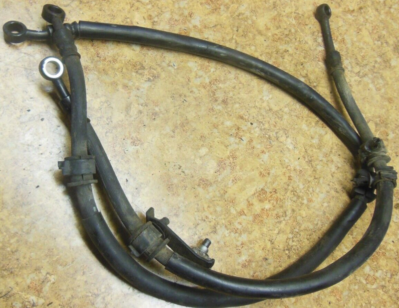 2011 Yamaha FZ6 FZ 6 FZ6-R 6 FZ600R Front Brake Fluid Lines Hose Caliper FZ6R 11