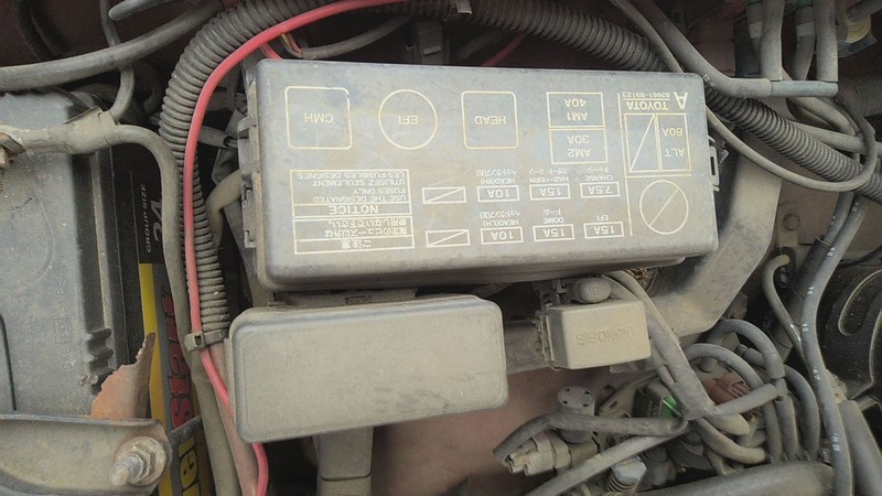 Engine Fuse Box TOYOTA 4RUNNER 90