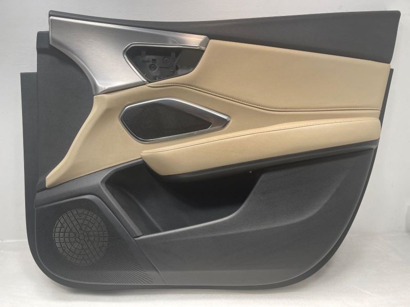 19-23 ACURA RDX RIGHT FRONT DOOR TRIM PANEL BROWN/SILVER/TAN TC: -L -L 34K 40100