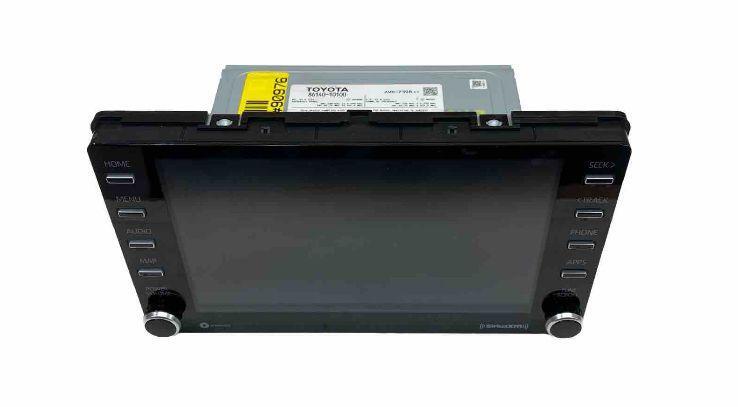 Toyota CHR radio am fm 20 to 22 display screen & receiver OEM 8614010100