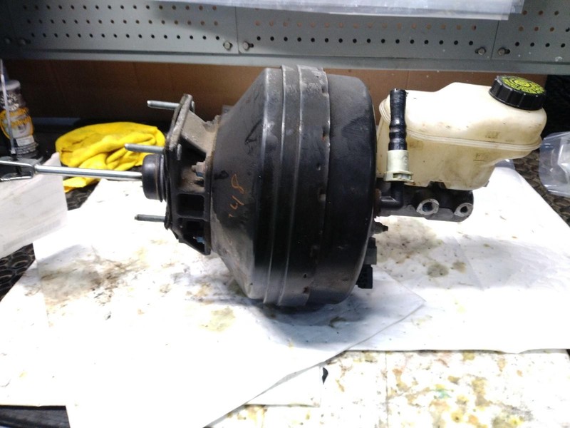 2015 Ford F150 Power Brake Booster OEM Silver 158K Mileage Warranty 6 Mo