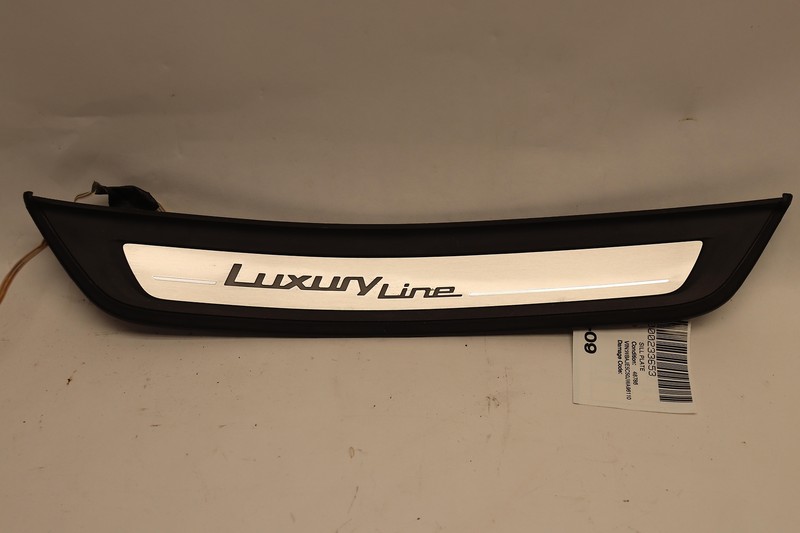 2017-2020 BMW 540I REAR LEFT DRIVER DOOR SILL SCUFF KICK PANEL OEM