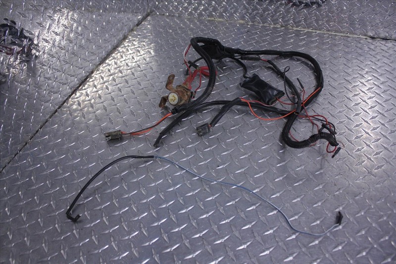 1996 POLARIS SPORTSMAN 4X4 400 STARTER RELAY SOLENOID W/CABLE WIRE HARNESS 96