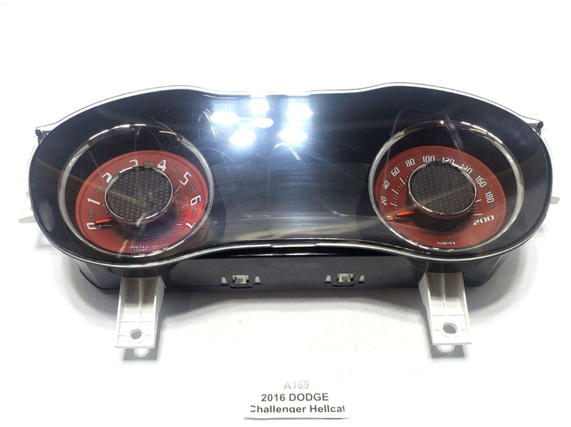 ✅ 2016 OEM Dodge Challenger SRT Hellcat Instrument Cluster Gauge Speedometer