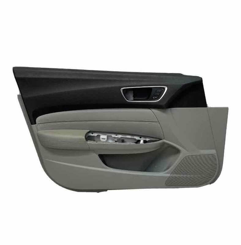 15 20 ACURA TLX FRONT LEFT INNER DOOR TRIM PANEL OEM GRAY 83551TZ3A02ZC