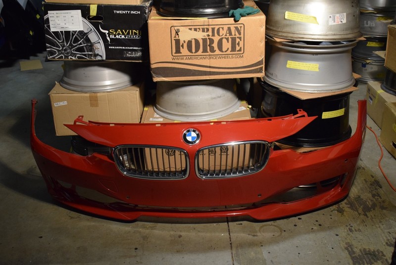 2012-2015 BMW 3 SERIES 320 328 FRONT BUMPER COVER 5111 7263476 OEM(LOCAL PICKUP