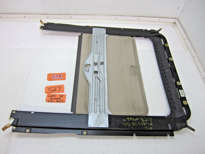 SUNROOF SUN ROOF GLASS WINDOW TRACK CAR FRAME SHADE VISOR PANEL for 02-06 ALTIMA