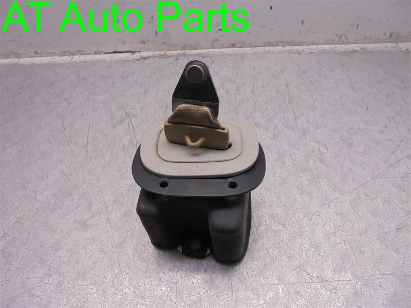 2004 BUICK RENDEZVOUS 3RD ROW ROOF MOUNTED SEAT BELT RETRACTOR TAN OEM