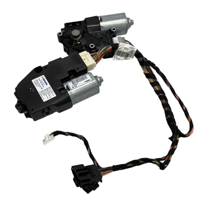 📌 10-17 MERCEDES C250 W204 COUPE LEFT & RIGHT PANORAMIC SUNROOF MOTOR SET OEM