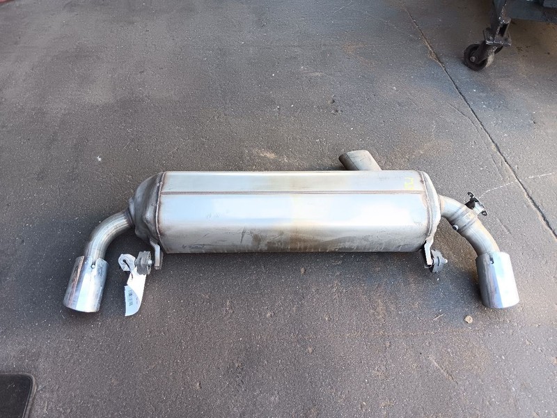 BMW 2019-2025 G22 G26 G20 Rear exhaust Muffler Barrel W/ Chrome Tips Oem