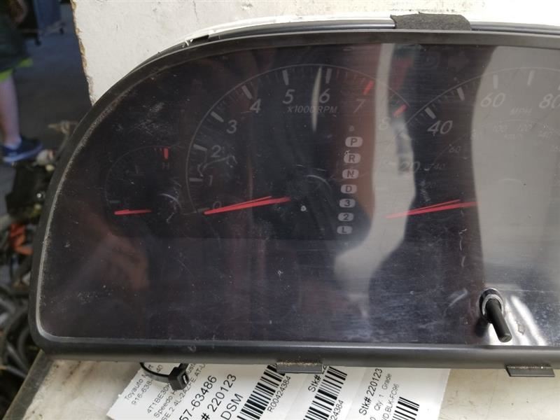 05-06 TOYOTA CAMRY V4 SPEEDOMETER CLUSTER