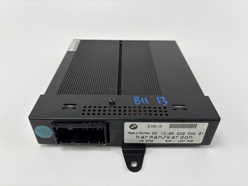01-06 OEM BMW E46 330 M3 AMP Amplifier Audio Sound System Module HARMAN KARDON