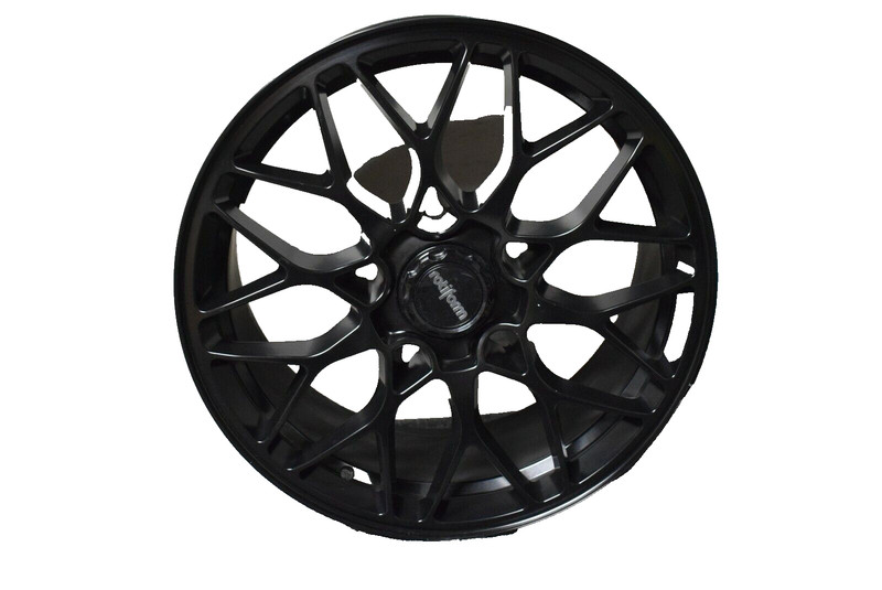1 Rotiform R190 20x9 5x112 +45mm Matte Black Wheels Rims 20" Inch