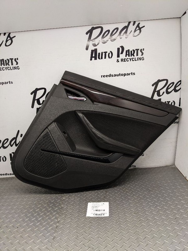 2011 CADILLAC CTS-V SEDAN RH PASSENGER REAR INTERIOR DOOR PANEL OEM 1185730