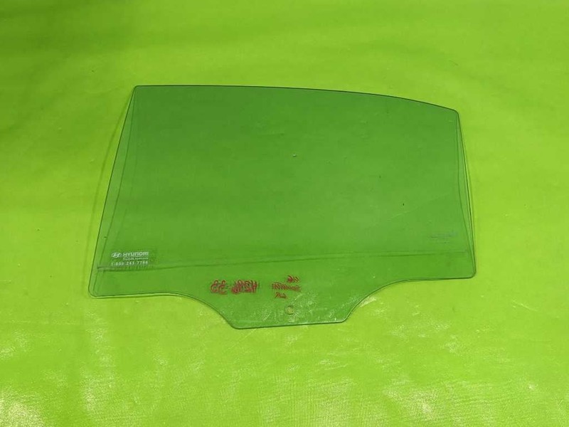 06-10 SONATA DRIVER LEFT REAR WINDOW DOOR GLASS OEM 4296-33