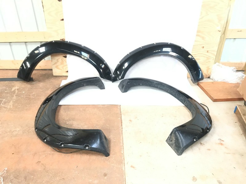 11-16 FORD F250 F350 SUPER DUTY FENDER FLARES 4PIECE SET POCKET STYLE 20931-02