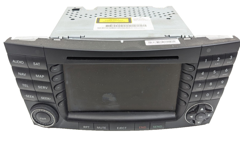 03-08 Mercedes W211 E350 Command Head Unit Navigation Radio CD 2118204397 OEM