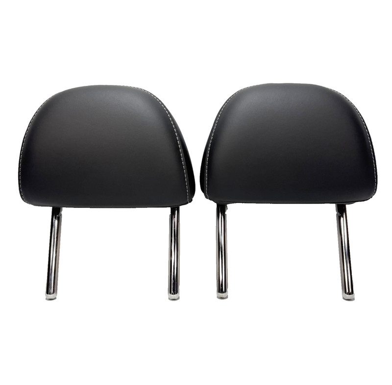 📌 18-24 AUDI S5 COUPE REAR LEFT & RIGHT DRIVER SEAT HEADREST HEAD REST SET OEM