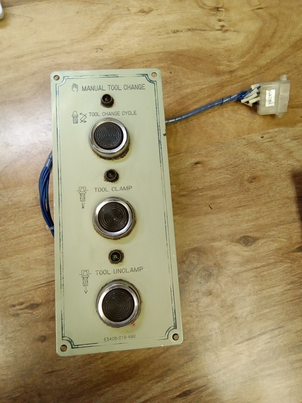 Okuma E5405-019-490 Manual Tool Change Panel