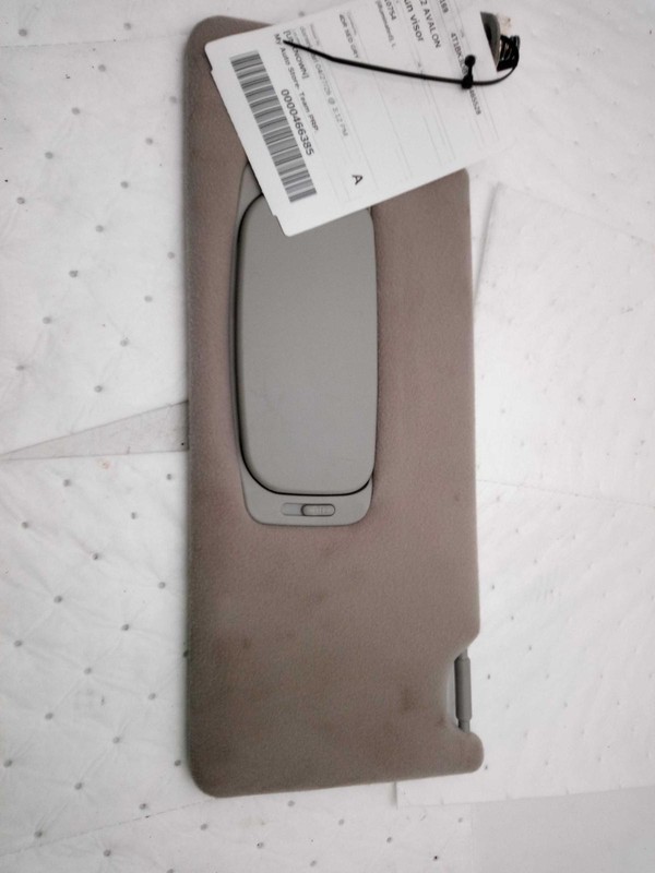 2012 Toyota Avalon Sun Visor Blue Left Side OEM Used 371384 137K Miles