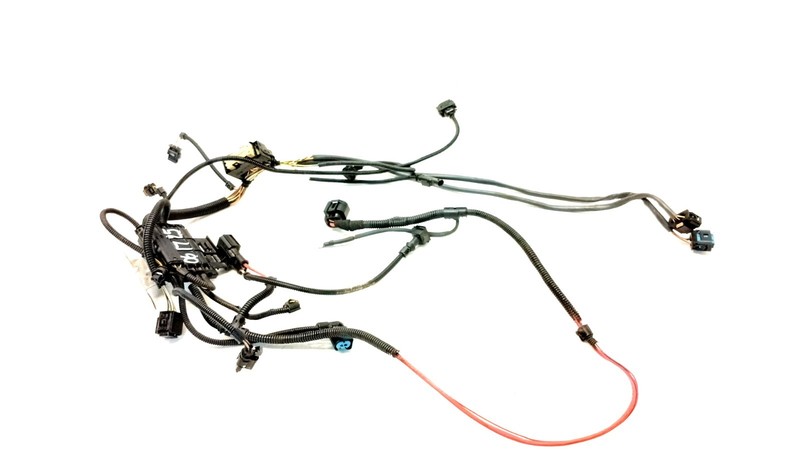 14-17 BMW F10 535i 3.0 TURBO xDRIVE MAIN ENGINE WIRE WIRING HARNESS OEM 061725 2