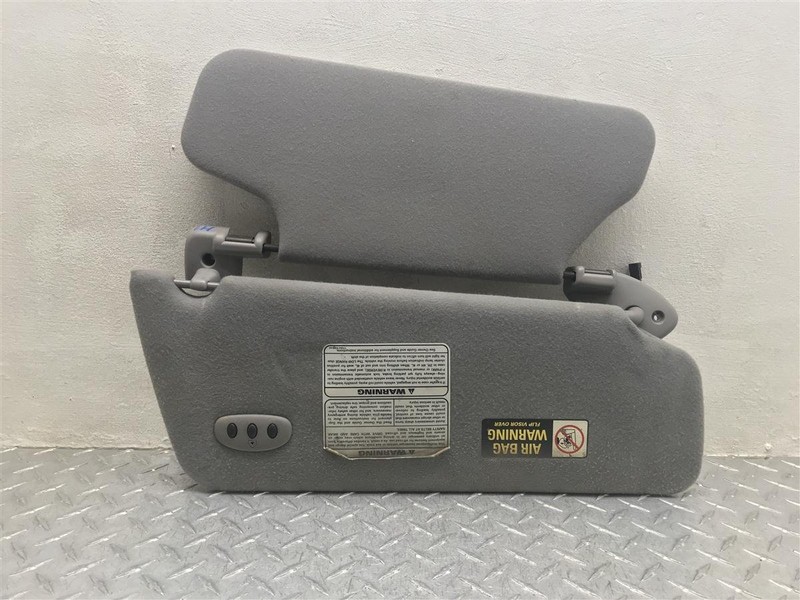 03-05 FORD EXPEDITION DRIVER LEFT INTERIOR SUN VISOR GRAY OEM 3L1Z-7804105-AAA